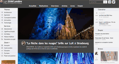 Desktop Screenshot of lightzoomlumiere.fr